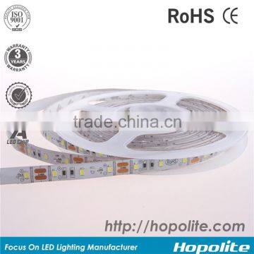 UL CE listed IP65 SMD3528 waterproof 9.6W/M LED Flexible Strips in PU glue potted