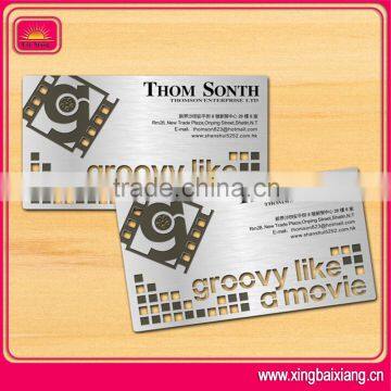 Cheap metal business card manufacturer