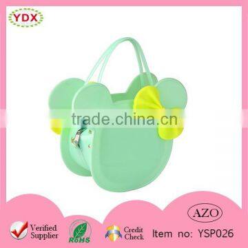Hot Sale Colorful Plastic Apple Shape PVC Coin Bag/Candy Jelly Bag/Girls Money Bag photo-3