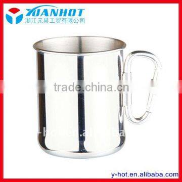 300ml Stainless steel Coffee mug with hand