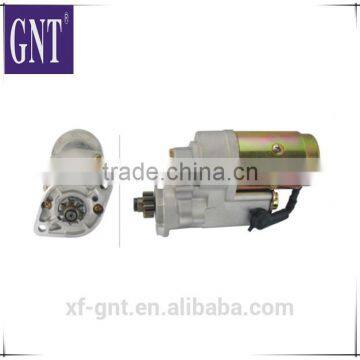 excavator engine parts PC56 12V starter motor for KUBOTA