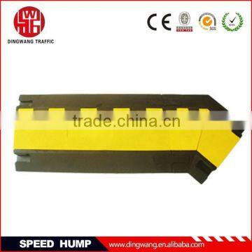 5 Channels Rubber Base PVC Cover Cable Speed Hump