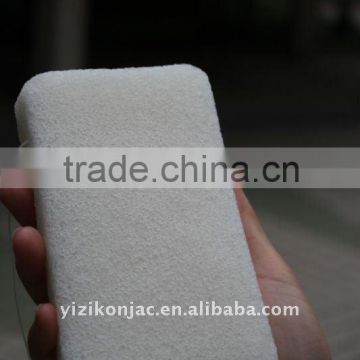 New product----100% natural rectangle konjac sponge