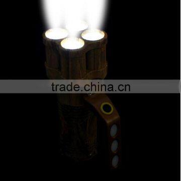 2015 Newest Design Lumifire 3300B Multifunction Cheap Plastic 10w Strong Light Flashlight photo-4