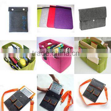 Handmade Felt Wool Bag Felt Sleeve Case Bag For Laptop