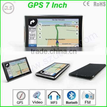 FM support HD 800*480 MTK MSB2531 800MHZ car gps navigation analog with romania map