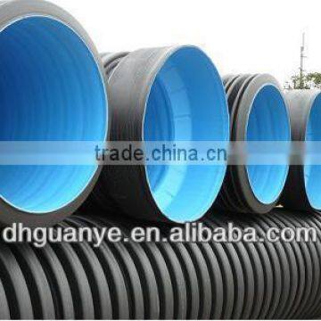 double wall corrugated PE pipe for waste water