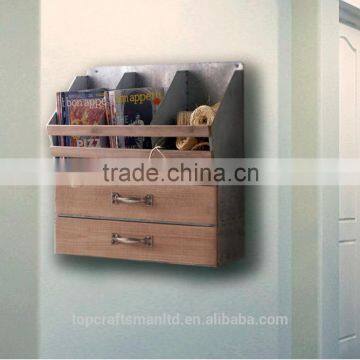 Galvanized Wall Organizer photo-2