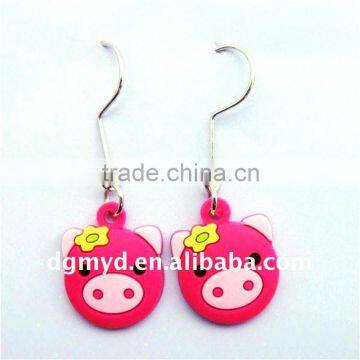 Charming gorgeous PVC earring,souvenir as girl's decoration