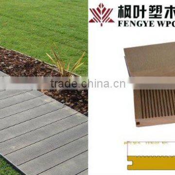 waterproof WPC outdoor decking flooring