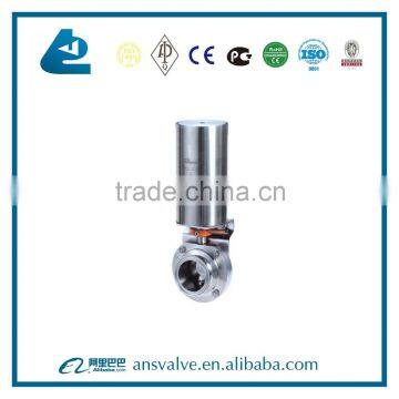 Sanitary Pneumatic butterfly valve