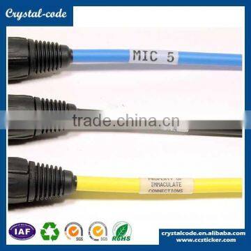 Blank Infinity Heatshrink Print Address Custom Product Wire Maker Label photo-5