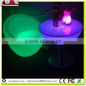 LED Furniture KD-F862 Indoor LED Single Seat Sofa With Remote Control