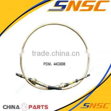 Liugong parts,44C0006 TL2100 Push-pull soft shaft,CLG855,CLG856,CLG835,CLG842,push-pull cable,hose,flexible shaft