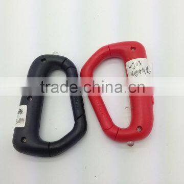 plastic Carabiner flashlight