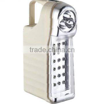Electric rechargeable 3+18pcs LED emergency light with solar power rechargeable