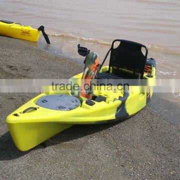 pedal drive kayak plastic fishing kayak with drive system very hot!