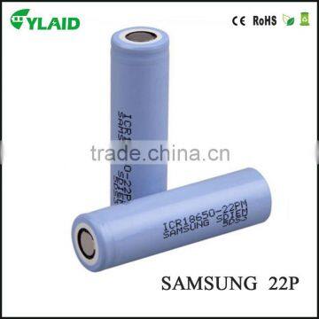 18650 high discharge rate battery cells INR18650 22P for samsung