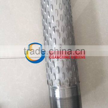 welded stainless steel water well drill pipe 316l bridge slot screen