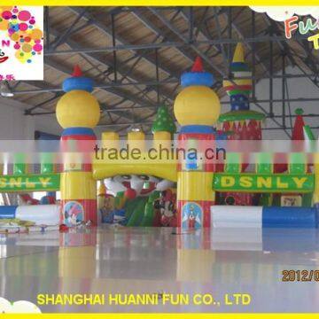 2015 New Design CE Certificate 0.55mm PVC Bouncy Castle, Inflatable Castle, Adult Bounce House photo-2