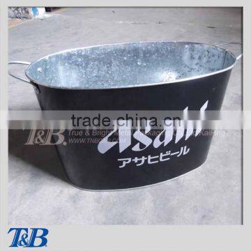 tin beer bucket, buckets, big buckets