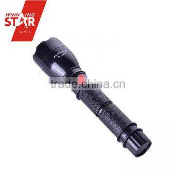 Cheap Slim 1W 3* AA Battery Backup LED fast track flashlight torch in Black