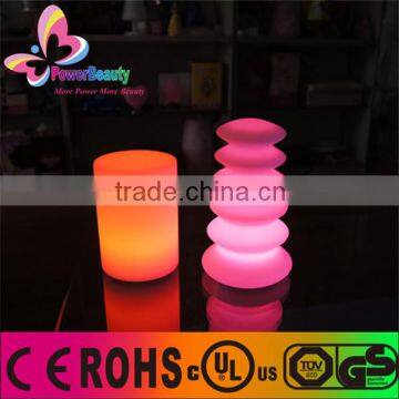 Plastic housing IPX7 decoration color changing mini lamp shades