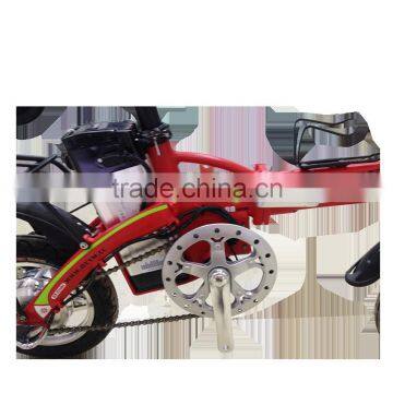 Doyayama Bicycle Electric Foldaway Bike With Lithium -Ion Battery