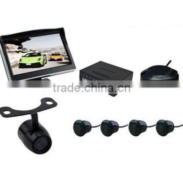 car rear view system with camera and monitor