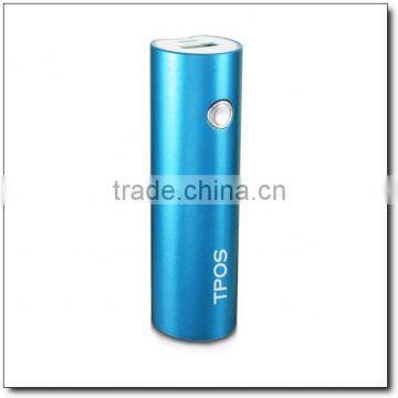 2600mah Metal Shell Power Bank With LED Indicator on the Button photo-3