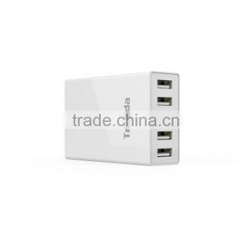 2017 New product High quality 5 port usb charger UL wall charger with OEM/ODM Manufacturer