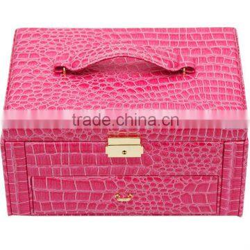 Colorful Leather Cosmetic Packing Case,Cosmetic Dressing Case