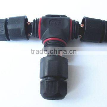 IP67 Easy Assembly 3-way Tee Connector Led Light Distribution photo-4