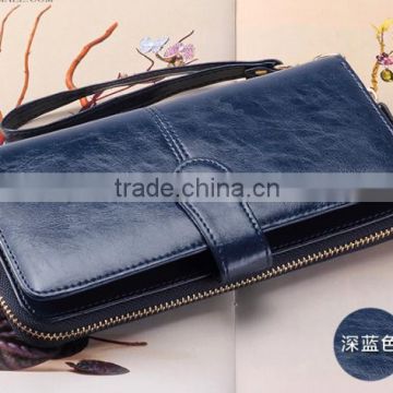 High Quality Long Women Leather fashion wallet