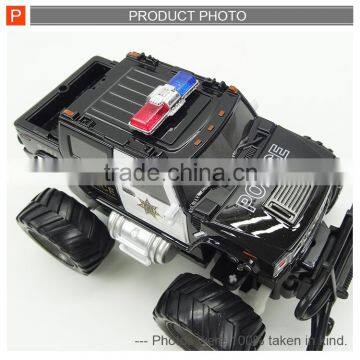 Kid rc Toy Remote Control Monster Police Truck Car photo-2