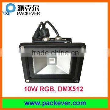 Shenzhen factory good quality DC 24V Rainproof IP65 RGB dmx512 led wall washer 10W