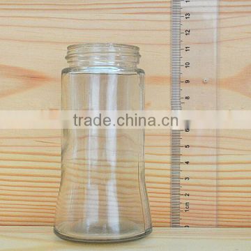 clear beverage glass bottles Fresh fruit juice bottle with screw lid