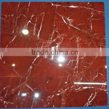 hotsale red color porcelain finished floor tiles water absorbtion 0.5%