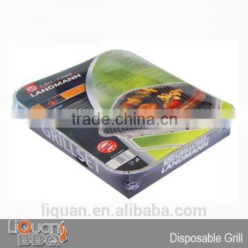 25*31*5 cm ONE TIME Disposable BBQ Grill, Char Grill