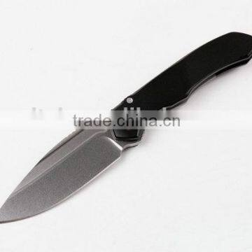 OEM Folding Knife With D2 Blade and Titanium Alloy Handle photo-4