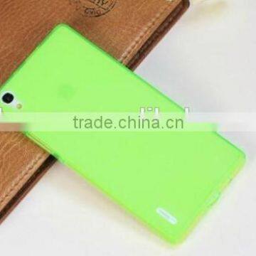 small chinese mobile phones Clear Case For Huawei Ascend P7 TPU Back Cover Case