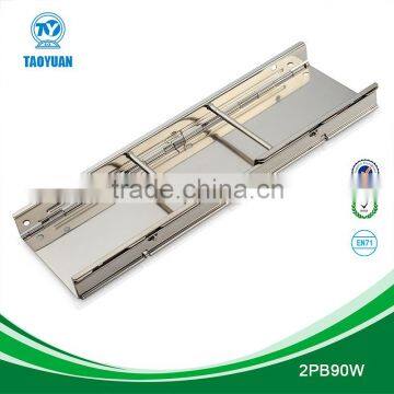 Metal box file clip, 2 pipe stationery file clip