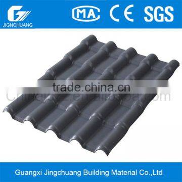 1040mm Width Synthetic Tile Roof Resin Spanish Roof Tiles For Sale