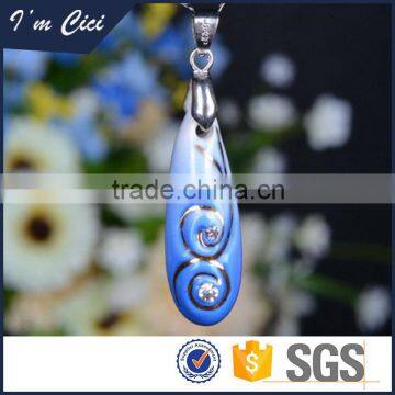 Women's accessories wholesale top handmade ceramic pendants necklaces CC-S054