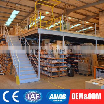 steel mezzanine racking floor system