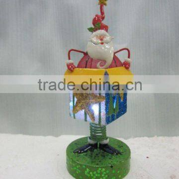 Christmas shaking santa claus for table