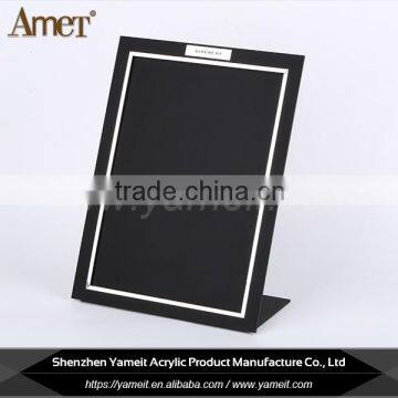 Factory wholesale custom size black acrylic jewelry display holder