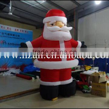 Cheap Christmas Inflatable Santa for Advertisement