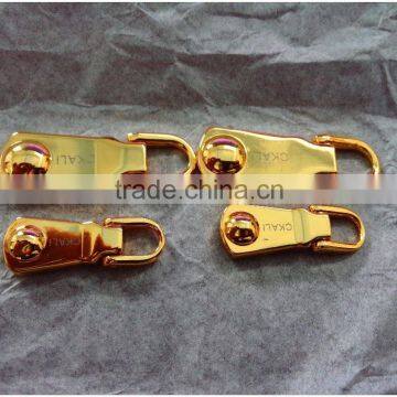 Factory wholesale zipper head/zipper with semi auto lock slider