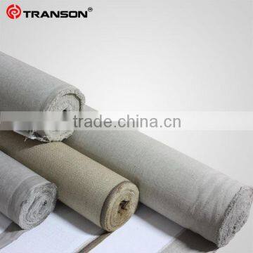 High grade 1.7 meters width quadruple primed 410gsm pure linen canvas rolls